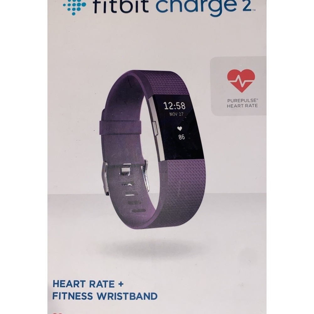 Fitbit Charge 2 Fitness Tracker with Wristband - Excellent Condition - Picture 2 of 10